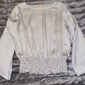 Michael Kors Polka Dot Blouse